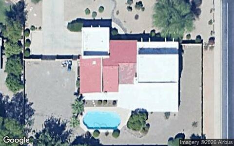 Roof from above, example home 1