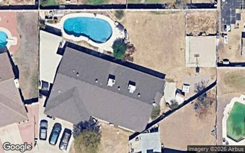 Roof from above, example home 2