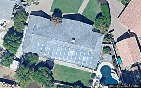 Roof from above, example home 3