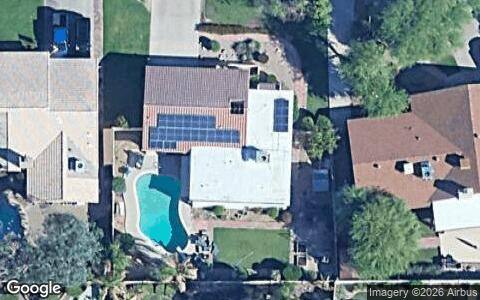 Roof from above, example home 1